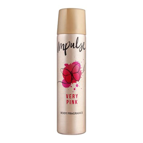 Buy Impulse Very Pink Fragranced Body Spray For Women, 75ml Online at ...