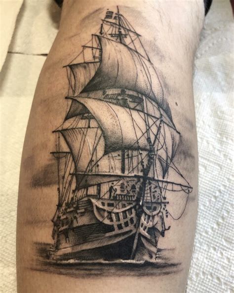 12+ Traditional Pirate Ship Tattoo Ideas To Inspire You!