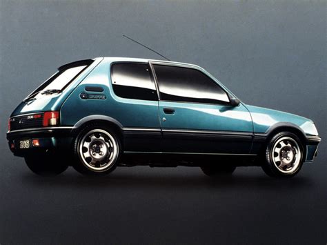 PEUGEOT 205 GTI Specs & Photos - 1984, 1985, 1986, 1987, 1988, 1989 ...