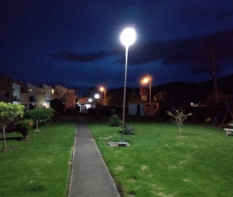 【Project】courtyard lighting Installation - AOK LED Light