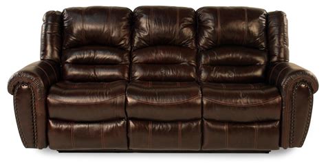 Flexsteel Lancer Leather Reclining Sofa | Rotmans | Reclining Sofas