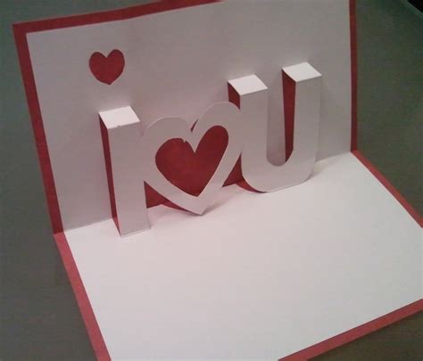 Becca Creative: Pop-up Valentine's Day Card