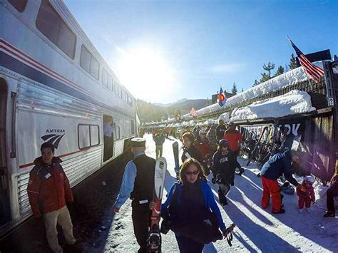 AMTRAK'S WINTER PARK EXPRESS SKI TRAIN - Lovely Colorado, United States