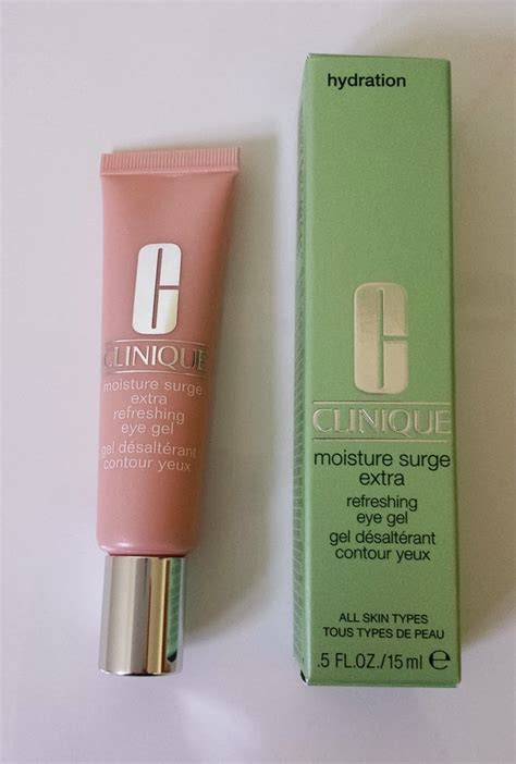 DNA beauty: Clinique Moisture Surge Extra Refreshing Eye Gel Review