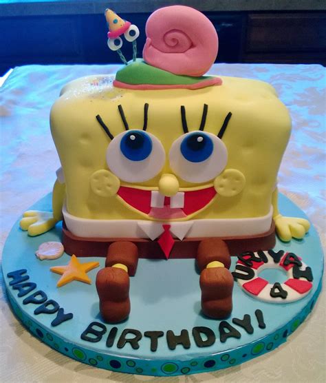 Spongebob Birthday Cake Spongebob Birthday Spongebob Birthday Cake ...