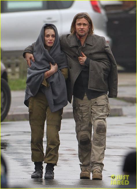 Photo: brad pitt world war z reshoots 01 | Photo 2758093 | Just Jared ...