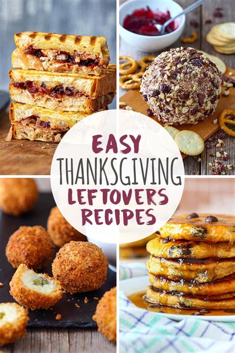 Easy Thanksgiving Leftovers Recipes - Happy Foods Tube