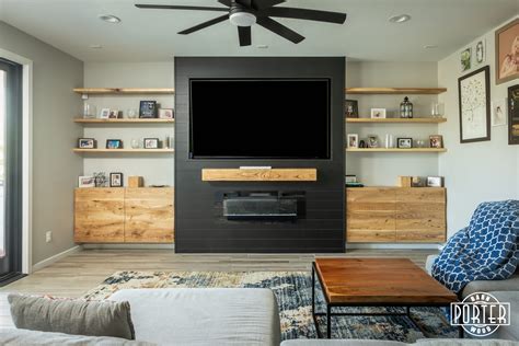 Floating Cabinets & Floating Shelves | Porter Barn Wood