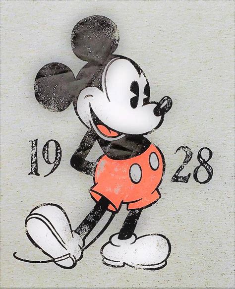 Mickey Mouse 1928 Photograph by Rob Hans