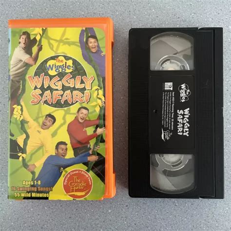 The Wiggles Wiggly Safari Vhs Ft Steve Irwin Crocodile | Hot Sex Picture