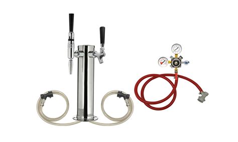 Nitro & Cold Brew Double Faucet Kit - Krome Dispense