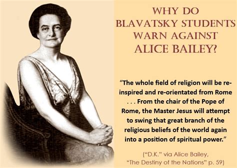 Why Do Blavatsky Students Warn Against Alice Bailey? – T H E O S O P H Y