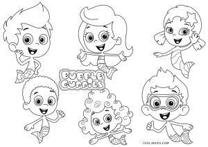 Free Printable Bubble Guppies Coloring Pages For Kids | Bubble guppies ...