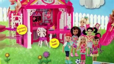 BARBIE "Chelsea Clubhouse" Doll and Play House with Accessories / Toy ...