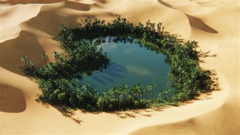 Desert Oasis - Finished Projects - Blender Artists Community