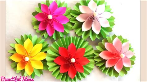 How To Make Origami Flowers Out Of A4 Paper | Best Flower Site