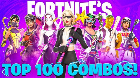 100 *TRYHARD* Skin Combos In Fortnite! - YouTube