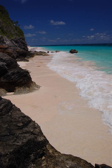 Bermuda's pink sand | Beach, Beach walk, Bermuda pink sand