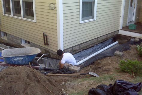 How to Build a French Drain | Exterior French Drain Systems