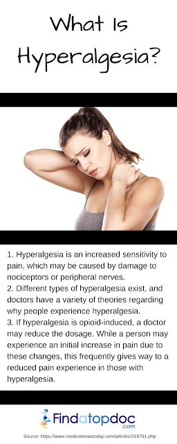 FindaTopDoc Blog: What Is Hyperalgesia: Causes and Symptoms