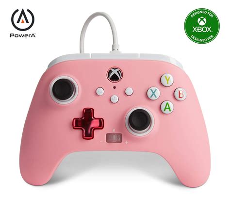 Buy PowerA Enhanced Wired Controller for Xbox - Pink Inline, Gamepad ...