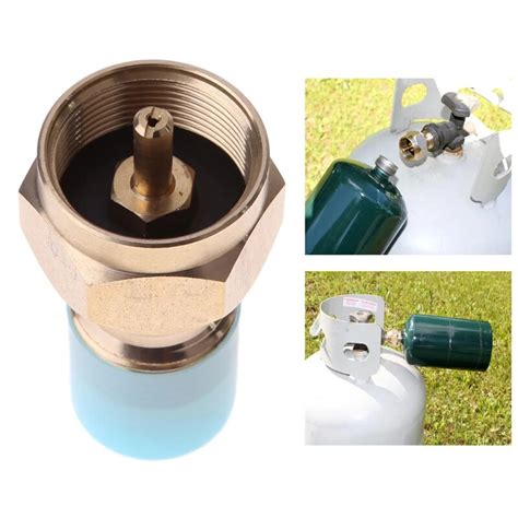 Outdoor Camping Hiking Stove Adaptor Propane Refill Adapter Lp Gas ...