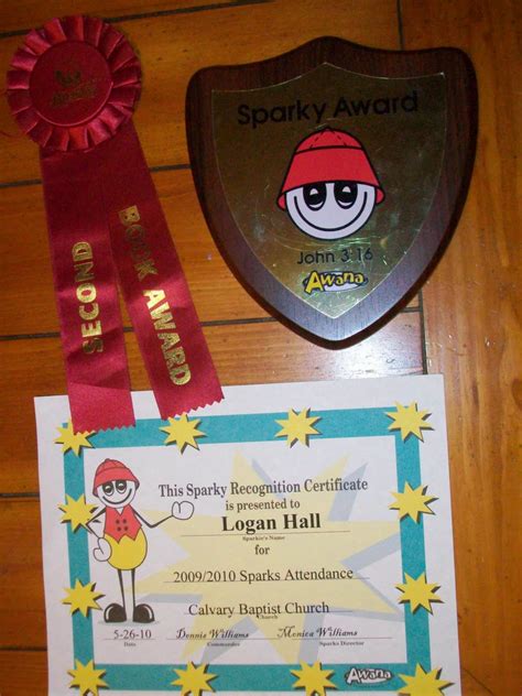 My Life With Logan: AWANA Awards