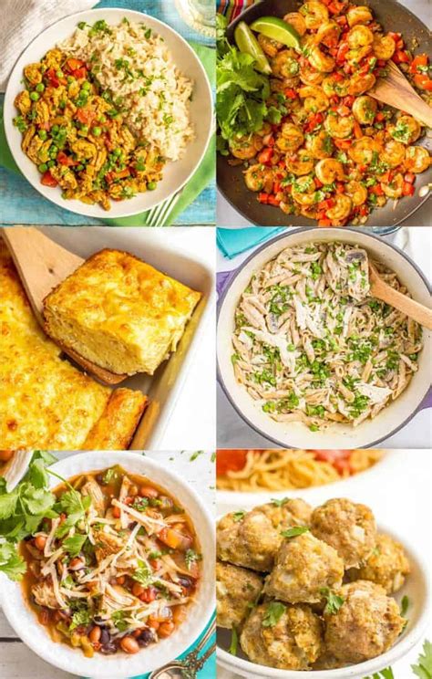 Easy meals to make at home (ideas & recipes) - Family Food on the Table