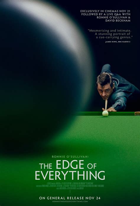 'The Edge of Everything' Doc Trailer About Snooker's Ronnie O'Sullivan ...