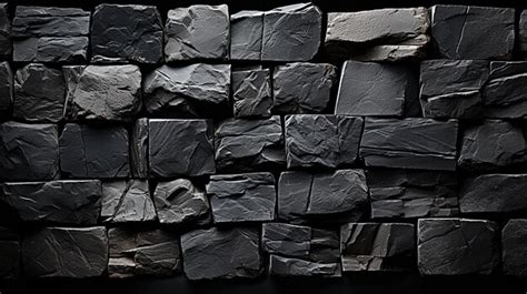 Premium AI Image | charcoal bricks HD 8K wallpaper Stock Photographic Image