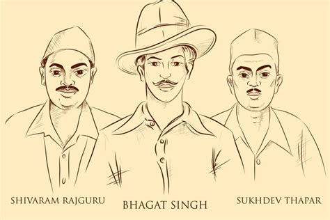 Bhagat Singh, Rajguru, Sukhdev / The trio attained martyrdom on 23rd ...