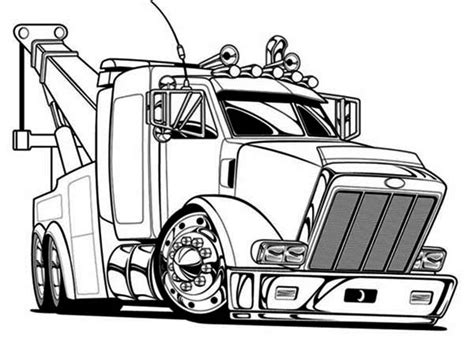 Truck #135729 (Transportation) – Free Printable Coloring Pages