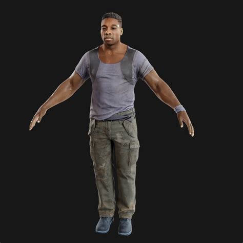 Luther - Detroit Become Human Free 3D Model by CyrusTails