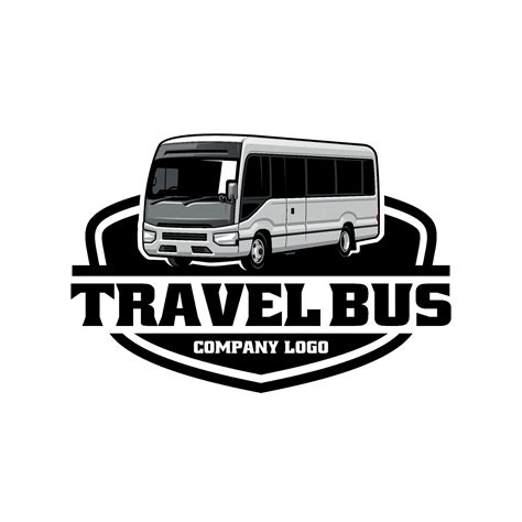 Travel Bus Illustration Logo Vector 35143148 Vector Art at Vecteezy