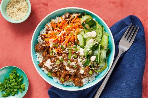 Pork Bulgogi Bowls Recipe | HelloFresh