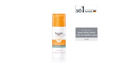 Eucerin Sunscreen For Oily & Acne Skin 50ml