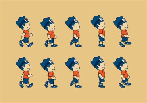 Cartoon Walk Cycle Animation Sprite Walking Png X Px D | sexiezpix Web Porn