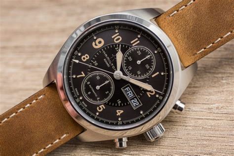 Hamilton Khaki Field Auto Chrono Watch Hands-On | aBlogtoWatch