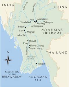 Myanmar - River Irrawaddy cruise from Mandalay to Yangon