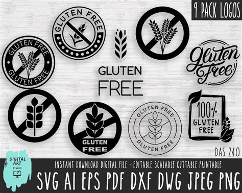 Official Gluten Free Logo Vector