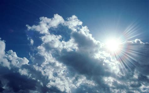 Sun And Clouds Wallpapers