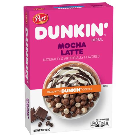 Dunkin' Caramel Macchiato Cereal Exists And It Even Has Caffeine