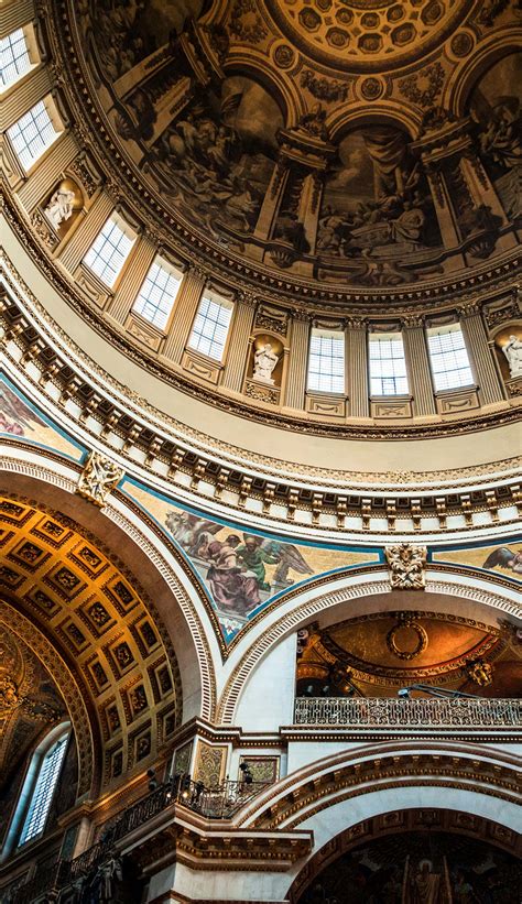 Download St. Paul's Cathedral Interior Dome Photography Wallpaper ...