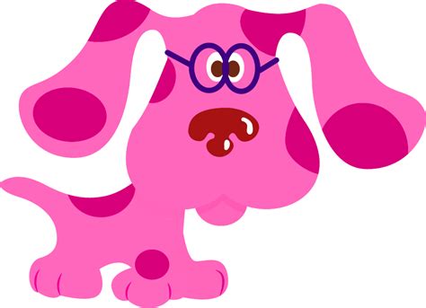 Characters Magenta Blues Clues Clipart - pic-cheerio