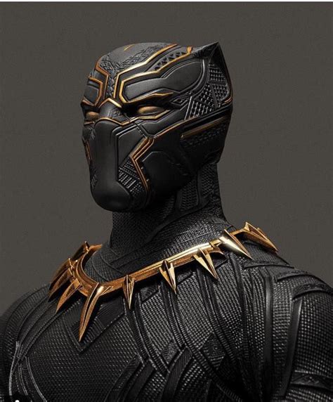 Black Panther Concept Art Costume | Black panther, Black panther marvel ...