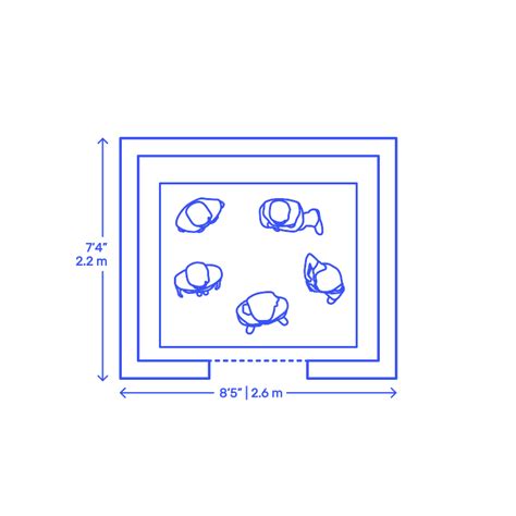 One | Single Lift Elevator Bank Dimensions & Drawings | Dimensions.com