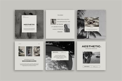 Instagram aesthetic template ii – Artofit