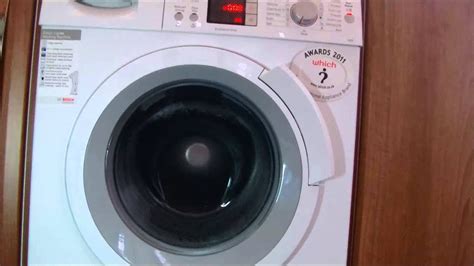 Bosch Logixx WAS32461 washing machine - spin only cycle 1600rpm - YouTube