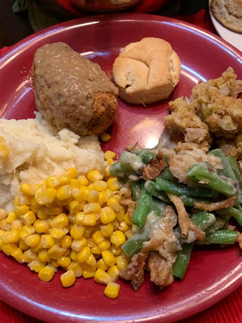 My vegan thanksgiving plate : r/vegan