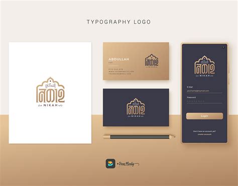 Nikah_Marriage Media Logo design :: Behance